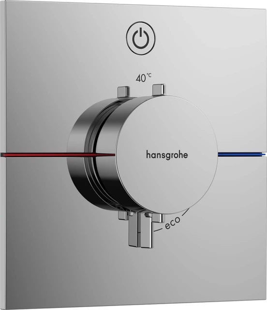 Hansgrohe ShowerSelect Comfort E Avsperring, 1 uttak, Krom 