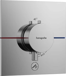 Hansgrohe ShowerSelect Comfort E Avsperring, 2 uttak, Krom