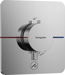 Hansgrohe ShowerSelect Comfort Q Avsperring, 2 uttak, Krom