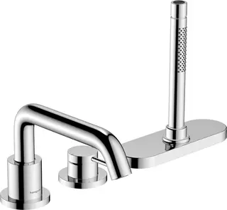 Hansgrohe Tecturis S 3-Hulls Kararmatur For karkant, Krom