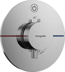 Hansgrohe ShowerSelect Comfort S Avsperring, 1 uttak, Krom