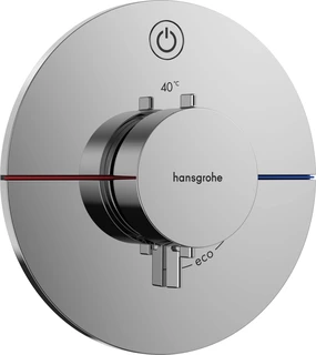 Hansgrohe ShowerSelect Comfort S Avsperring, 1 uttak, Krom