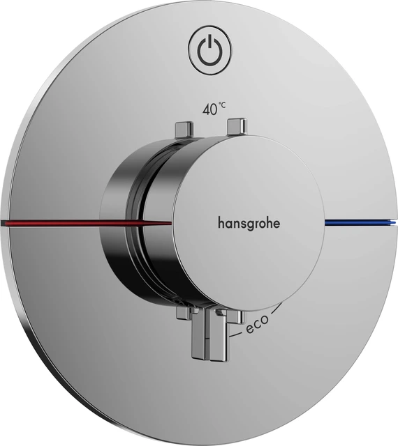 Hansgrohe ShowerSelect Comfort S Avsperring, 1 uttak, Krom 