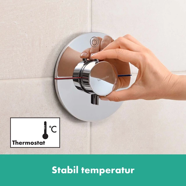 Hansgrohe ShowerSelect Comfort S Avsperring, 1 uttak, Krom 