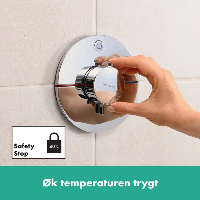 Hansgrohe ShowerSelect Comfort S Avsperring, 1 uttak, Krom 