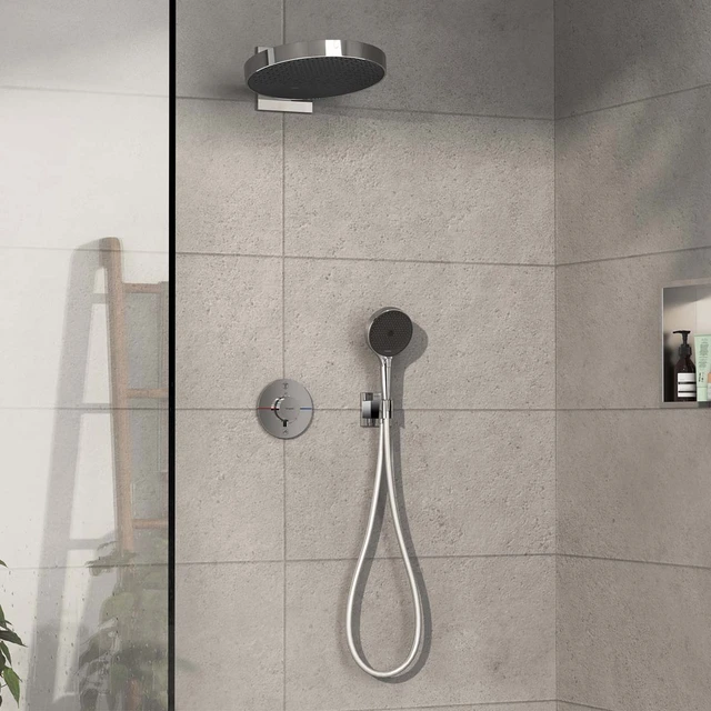 Hansgrohe ShowerSelect Comfort S Avsperring, 2 uttak, Krom 