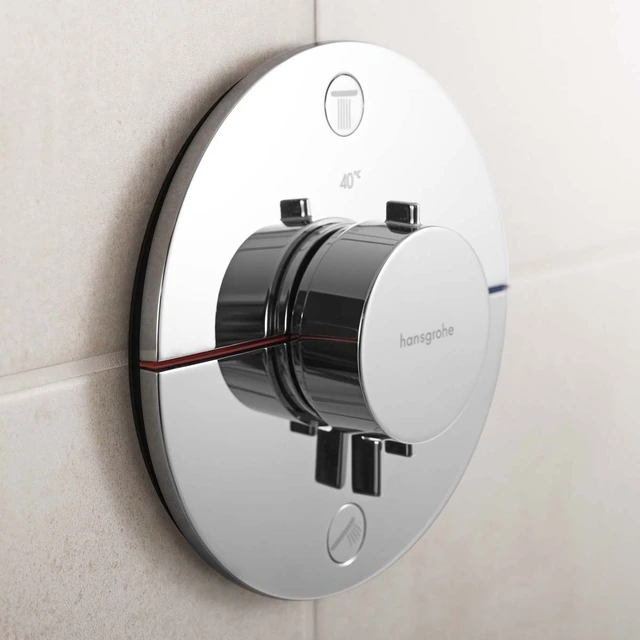 Hansgrohe ShowerSelect Comfort S Avsperring, 2 uttak, Krom 