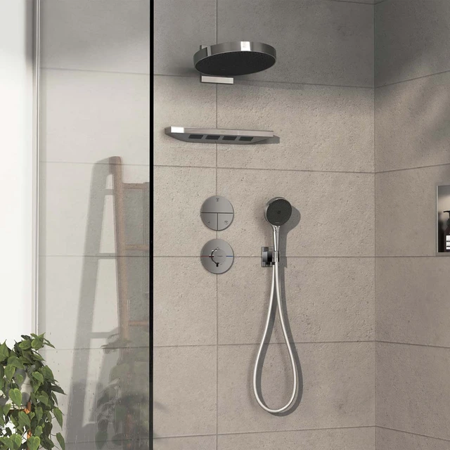 Hansgrohe ShowerSelect Comfort S Til innbygging, 3 uttak, Krom 