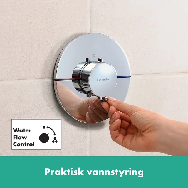 Hansgrohe ShowerSelect Comfort S Til innbygging, Krom 