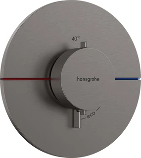 Hansgrohe ShowerSelect Comfort S Til innbygging, B&#248;rstet Sort Krom