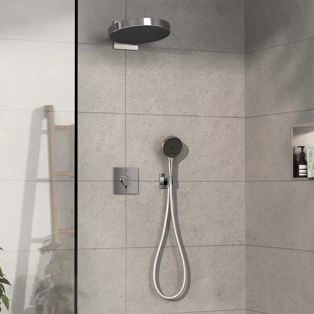 Hansgrohe ShowerSelect Comfort E Avsperring, 2 uttak, Krom 