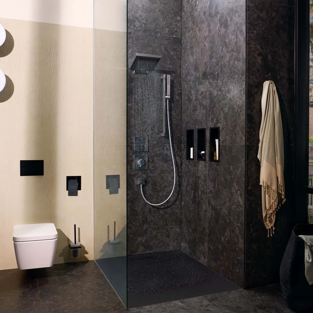 Hansgrohe ShowerSelect Comfort E Til innbygging, 3 uttak, Krom 