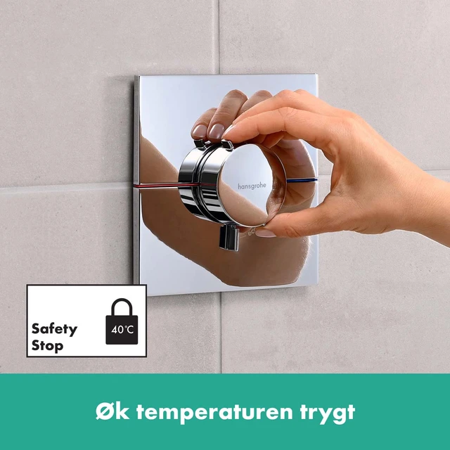 Hansgrohe ShowerSelect Comfort E Til innbygging, Krom 