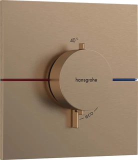 Hansgrohe ShowerSelect Comfort E Til innbygging, B&#248;rstet Bronse