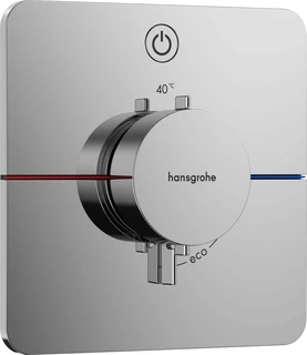 Hansgrohe ShowerSelect Comfort Q Avsperring, 1 uttak, Krom