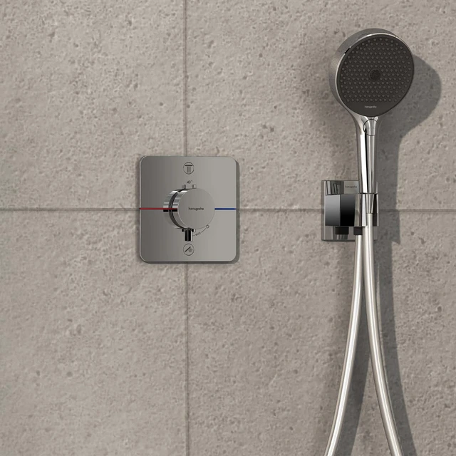 Hansgrohe ShowerSelect Comfort Q Avsperring, 2 uttak, Krom 