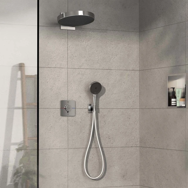 Hansgrohe ShowerSelect Comfort Q Avsperring, 2 uttak, Krom 