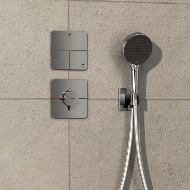 Hansgrohe ShowerSelect Comfort Q Til innbygging, 3 uttak, Krom 