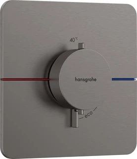 Hansgrohe ShowerSelect Comfort Q Til innbygging, B&#248;rstet Sort Krom