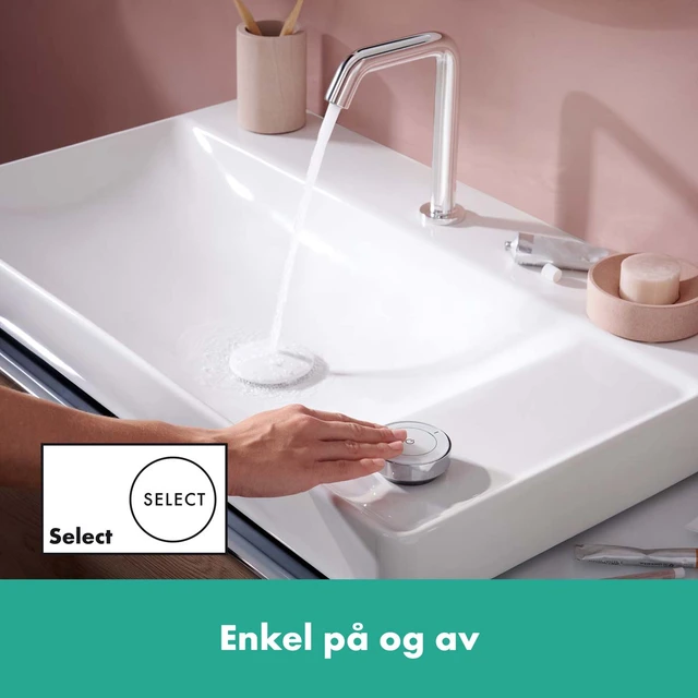 Hansgrohe Tecturis S Servantarmatur Med bunnventil, Krom 