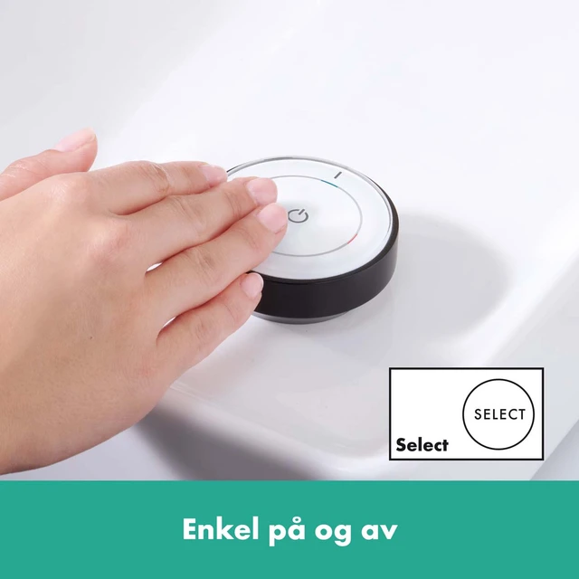 Hansgrohe Tecturis S Servantarmatur Med bunnventil, Sort Matt 