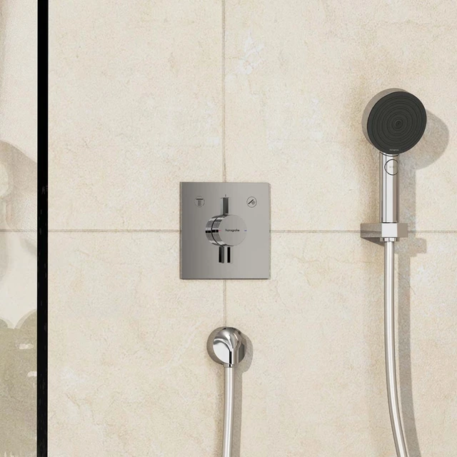 Hansgrohe DuoTurn E Dusjbatteri Til innbygging, 2 uttak, Krom 