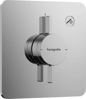 Hansgrohe DuoTurn Q Dusjbatteri Til innbygging, 1 uttak, Krom