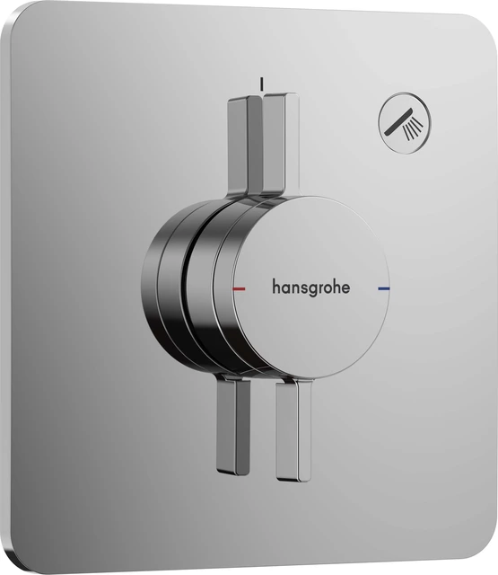 Hansgrohe DuoTurn Q Dusjbatteri Til innbygging, 1 uttak, Krom 