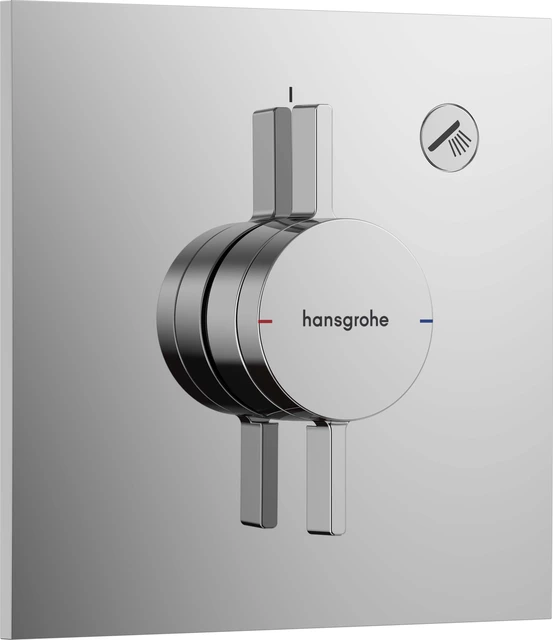 Hansgrohe DuoTurn E Dusjbatteri Til innbygging, 1 uttak, Krom 