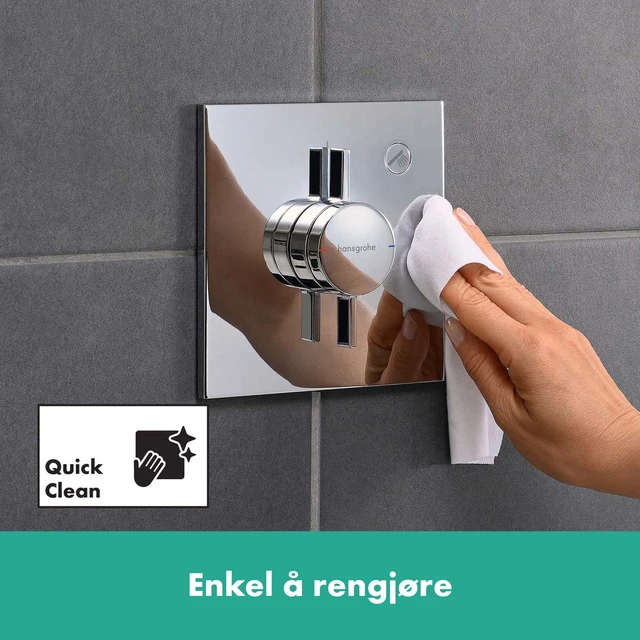 Hansgrohe DuoTurn E Dusjbatteri Til innbygging, 1 uttak, Krom 