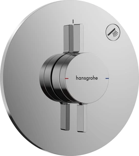 Hansgrohe DuoTurn S Dusjbatteri Til innbygging, 1 uttak, Krom