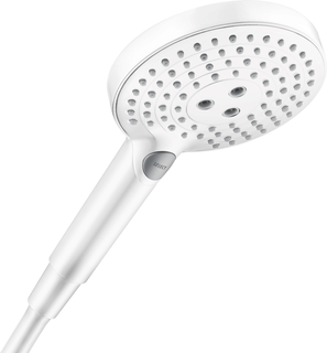 Hansgrohe Raindance Select S H&#229;nddusj 3jet, Hvit Matt