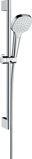 Hansgrohe Croma Select E Dusjsett 65 cm, EcoSmart, 1jet, Hvit/Krom