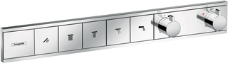 Hansgrohe RainSelect Termostat Til innbygging, 5 uttak, Krom