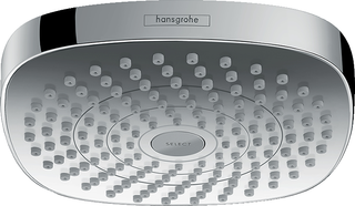 Hansgrohe Croma Select E Hodedusj 180 187x187 mm, 2jet, EcoSmart, Krom