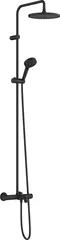 Hansgrohe Vernis Blend&#160;Showerpipe 240 1jet, med kartermostat, Sort Matt