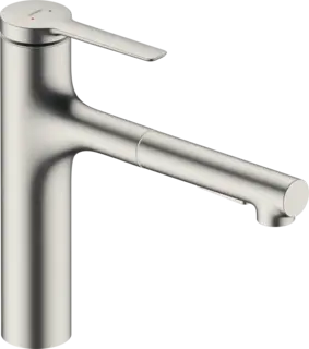 Hansgrohe Zesis M33 Kj&#248;kkenarmatur Uttrekkbar tut, 2jet, sBox, B&#248;rstet st&#229;l