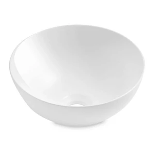 Bathco Dakar Toppmontert Servant 30x30 cm, uten overl&#248;p, Hvit