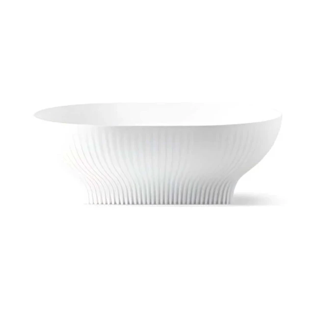 Bathco Cerevino Toppmontert Servant 52x38 cm, uten overløp, Hvit Matt 