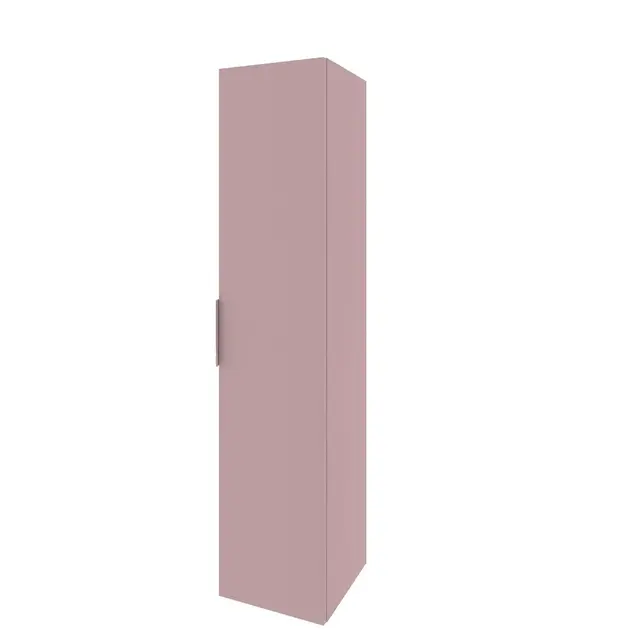 Korsbakken BIG Høyskap m/1 dør 35x35,3x160 cm, Dusty Pink 