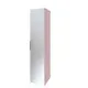 Korsbakken BIG H&#248;yskap m/speild&#248;r 35x35x160 cm, Dusty Pink