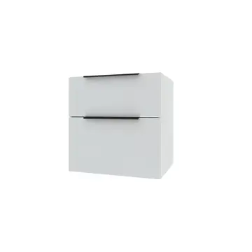 Korsbakken BIG Underskap, 2 skuffer 59x45,5x60 cm, Hvit Matt