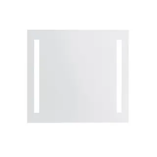 Korsbakken Speil med integrert lys 80x65 cm