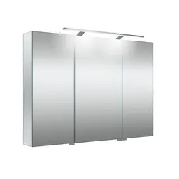 Korsbakken Speilskap med lampe 100,9x13x70 cm