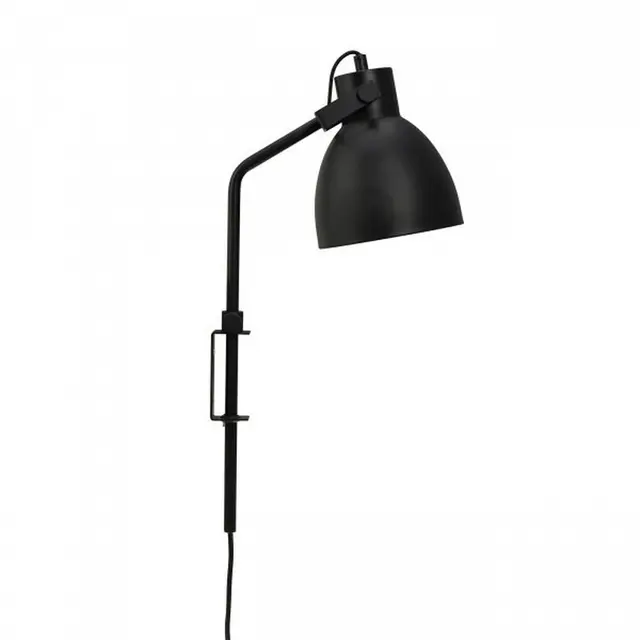 Dyberg Larsen Coast Vegglampe Sort 