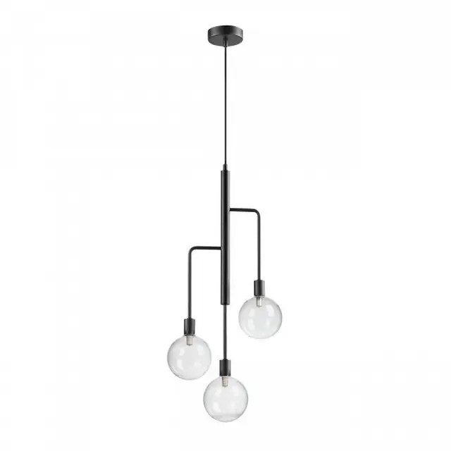 Dyberg Larsen Pendel Chester 3L Taklampe Sort 