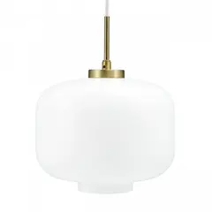 Dyberg Larsen Pendel Arp Taklampe Opal/Messing