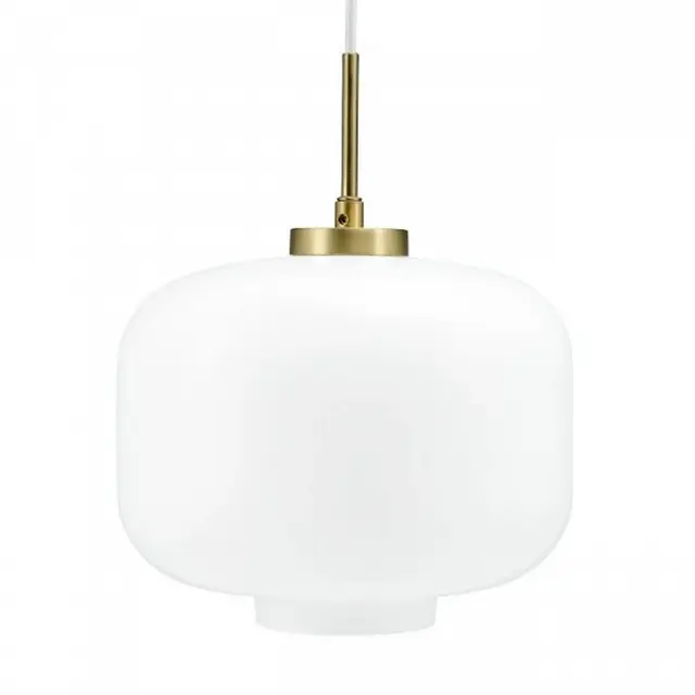 Dyberg Larsen Pendel Arp Taklampe Opal/Messing 