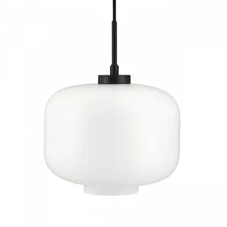 Dyberg Larsen Pendel Arp Taklampe Opal/Sort