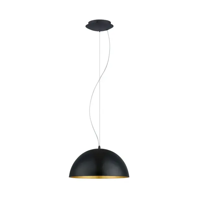 Eglo Gaetano 1 Taklampe Sort/Gull 